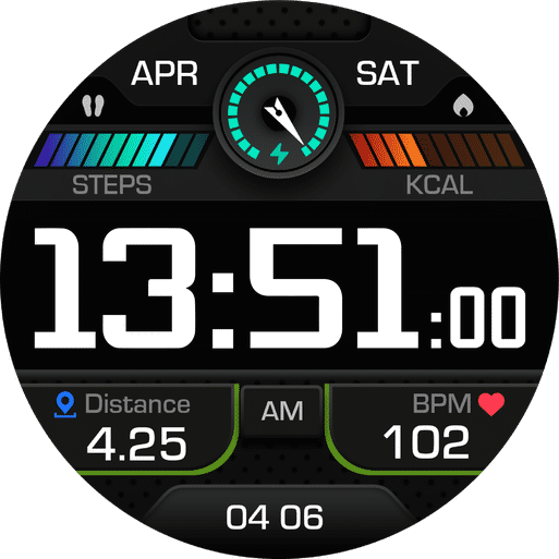 Speedometer watch hotsell running